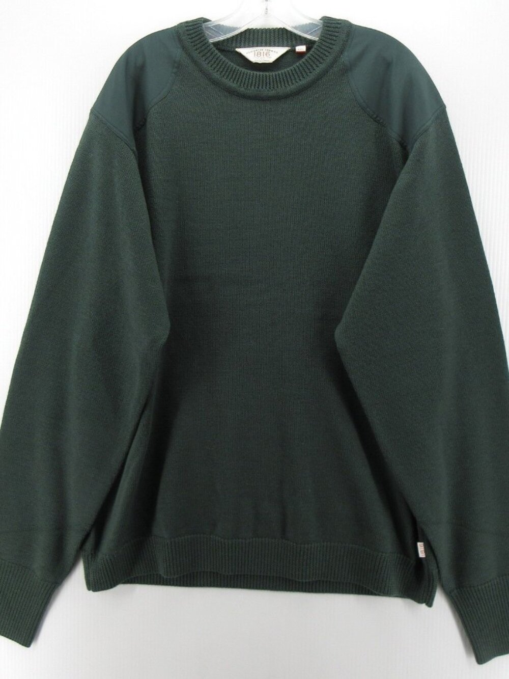 Remington Sweater XXL Merino Wool Commando Military Elbow Patched NEW